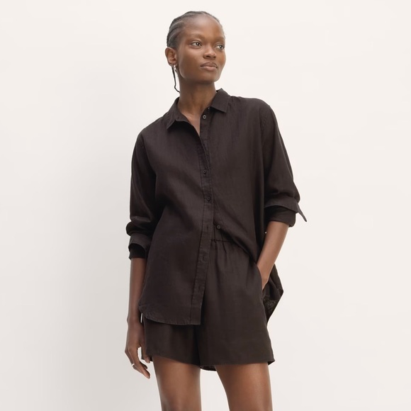 Everlane Pants - NWT Everlane The Linen Easy Short